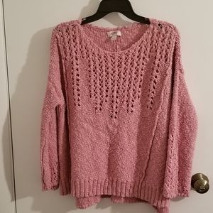 Mauve pink sweater